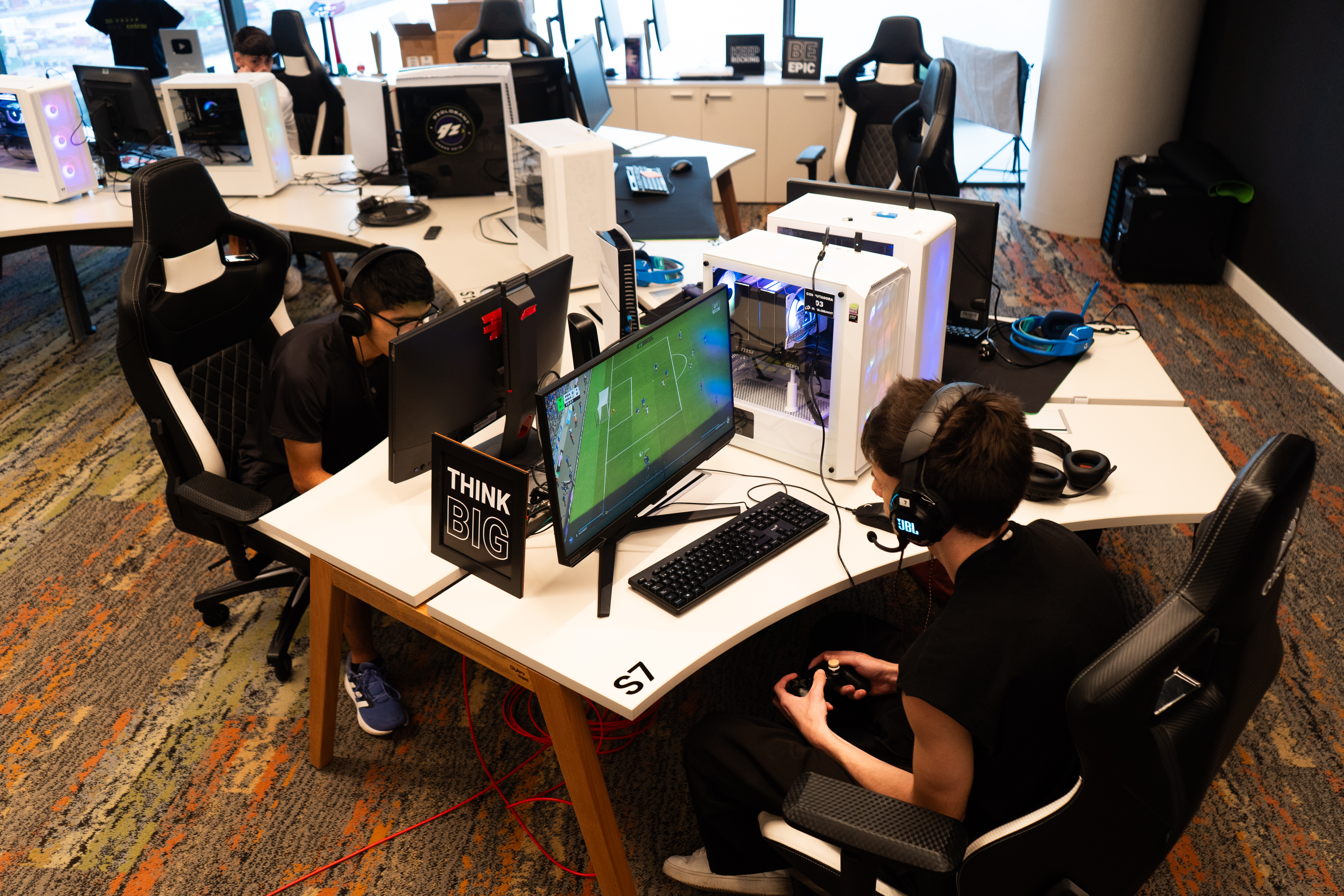 Esports Tournament Gaming Setup